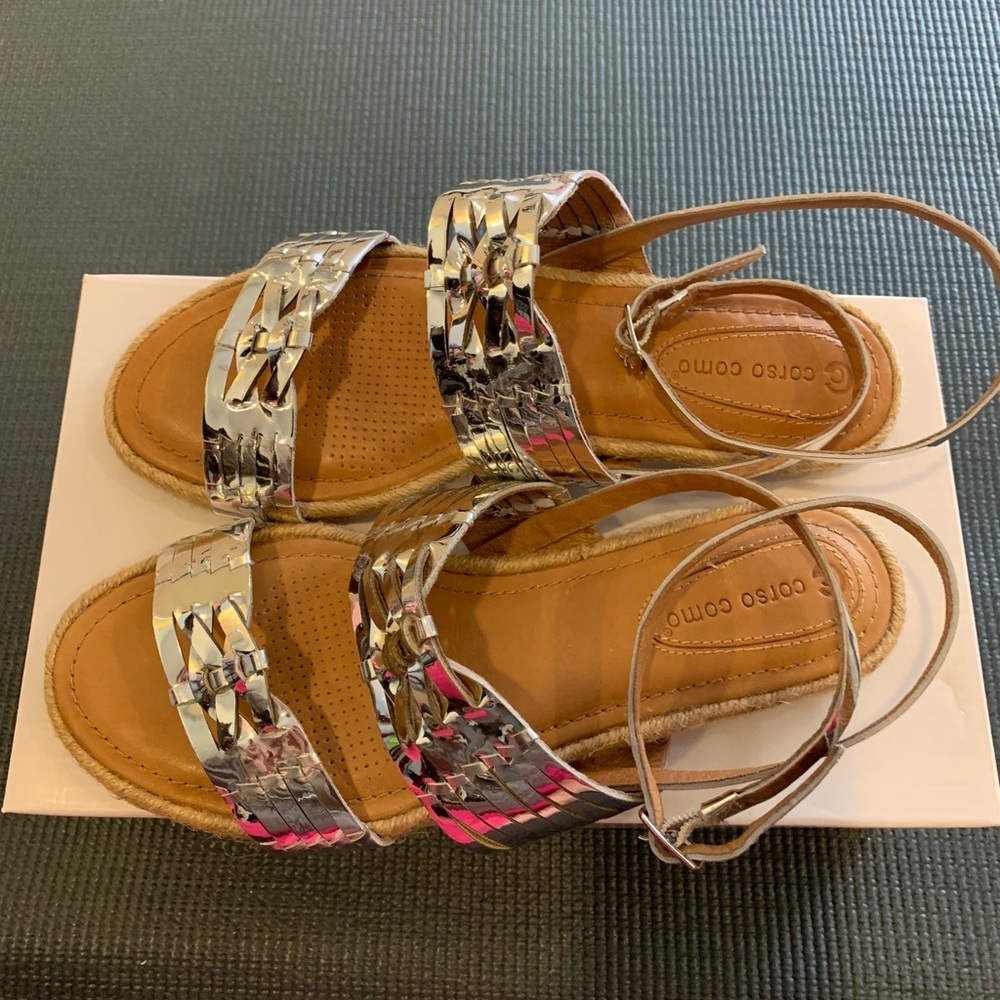 Corso Coma Leather Sandals